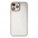 iPhone 12 Pro Max Kılıf Luna Lens Kamera Çerçeveli Silikon Kapak