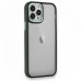 iPhone 12 Pro Max Kılıf Luna Lens Kamera Çerçeveli Silikon Kapak