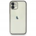 iPhone 13 Kılıf Razer Lens Çerçeveli Silikon Kapak