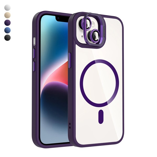 iPhone 13 Kılıf Remim Magsafe Lensli Kamera Standlı Kapak&hellip;