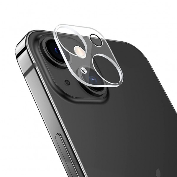iPhone 13 Mini Kamera Lens Koruyucu 3D Cam Şeffaf Tam Kaplama…