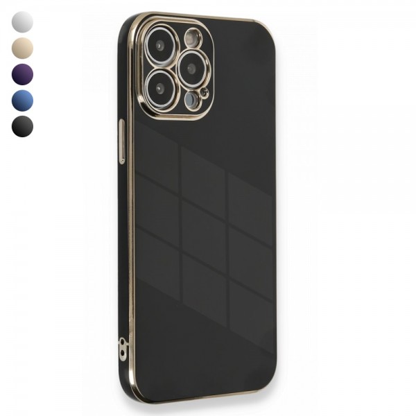 iPhone 13 Pro Kılıf Luxury Seri Kamera Korumalı Silikon Kapak…