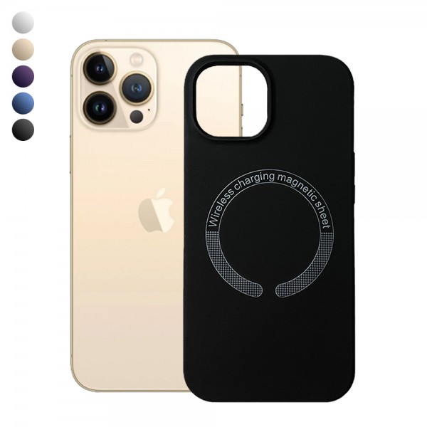 iPhone 13 Pro Kılıf Magsafe Özellikli Lansman Silikon Kapak…