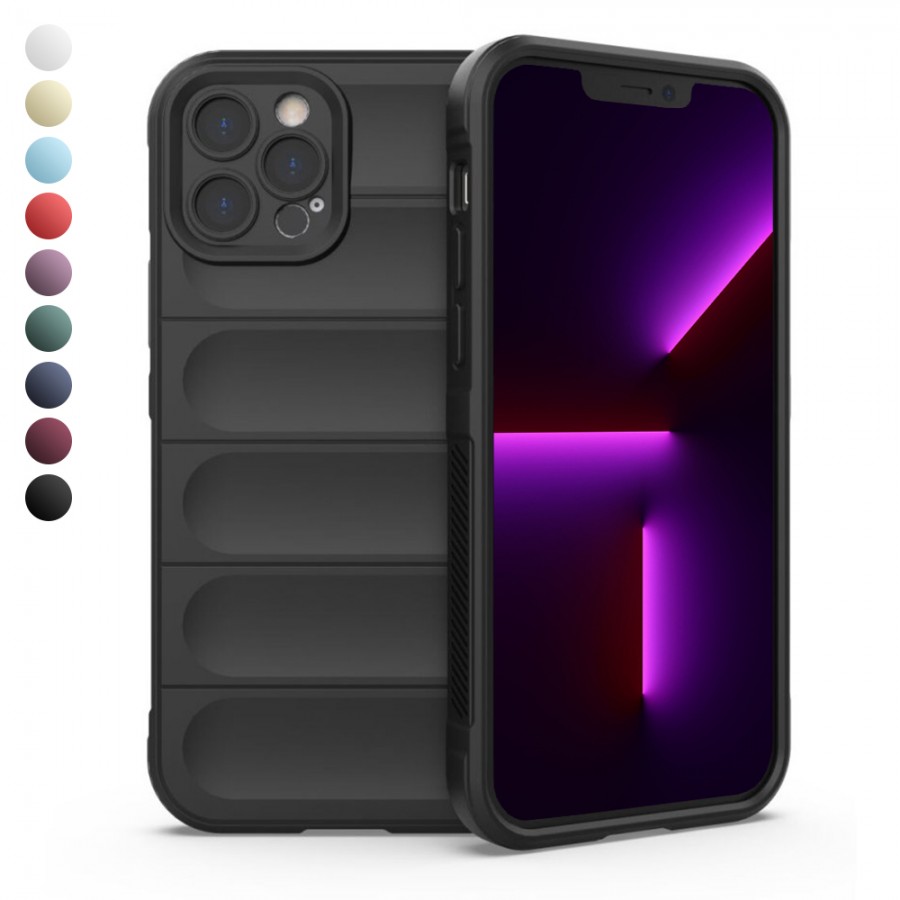 iPhone 13 Pro Kılıf Optimum Lens Çerçeveli Silikon Kapak