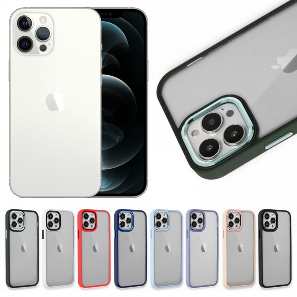 iPhone 13 Pro Max Kılıf Luna Lens Kamera Çerçeveli Silikon Kapak…