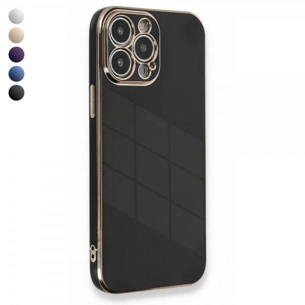 iPhone 13 Pro Max Kılıf Luxury Seri Kamera Korumalı Silikon Kapak…