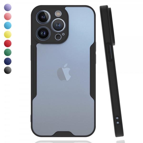 iPhone 13 Pro Max Kılıf Platin Matte Silikon Arka Kapak…