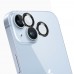 iPhone 14 / 14 Plus Kamera Lens Koruyucu Cam Metal Kenarlı 2li Set