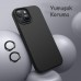 iPhone 14 Kılıf Kamera Lens Hediyeli Nano Lansman Silikon Arka Kapak