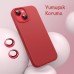 iPhone 14 Kılıf Kamera Lensli Lansman Silikon Kapak