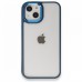 iPhone 14 Kılıf Luna Lens Kamera Çerçeveli Silikon Kapak