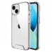 iPhone 14 Kılıf Space Seri Lux Silikon Şeffaf Kapak