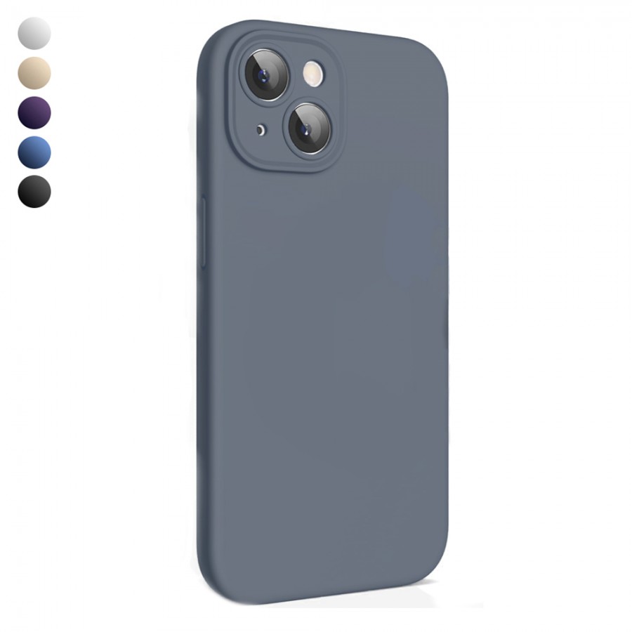 iPhone 14 Plus Kılıf Kamera Korumalı Lansman Silikon Kapak