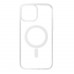 iPhone 14 Plus Kılıf Magsafe Özellikli Şeffaf Silikon Kapak