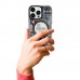 iPhone 14 Pro Kılıf Magsafe Özellikli Infinity Desenli Silikon Kapak