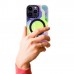 iPhone 14 Pro Max Kılıf Magsafe Özellikli Infinity Desenli Silikon Kapak
