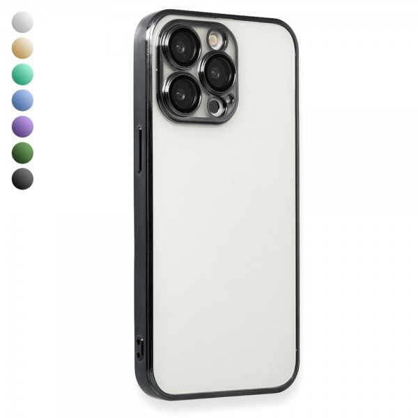 iPhone 14 Pro Max Kılıf Razer Lens Çerçeveli Silikon Kapak…