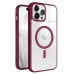 iPhone 14 Pro Max Magsafe Özellikli Renkli Clear Case Kapak