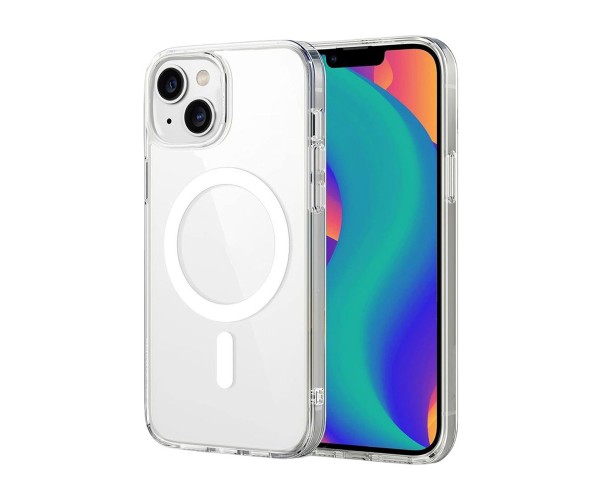 iPhone 15 Kılıf Combo Seri Magsafe Özellikli Sararmaz Sert Şeffaf &hellip;