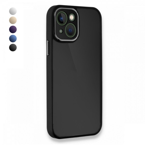 iPhone 15 Kılıf Freya Lazer Lens Kamera Çerçeveli Silikon Kapak…