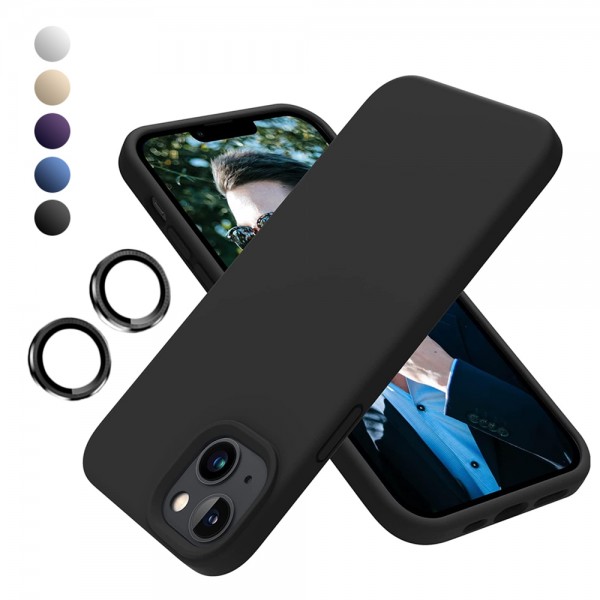 iPhone 15 Kılıf Kamera Lensli Lansman Silikon Kapak…