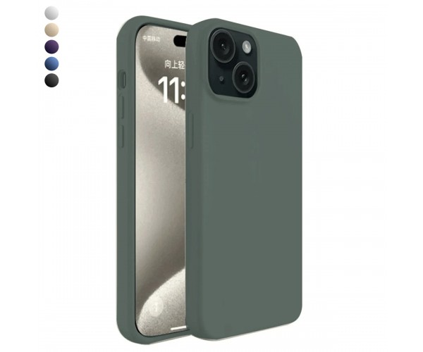 iPhone 15 Plus / 14 Plus Kılıf PremiumS Silikon Arka Kapak…