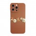 iPhone 15 Pro Kılıf 3D M Bear Kamera Korumalı Silikon Kapak