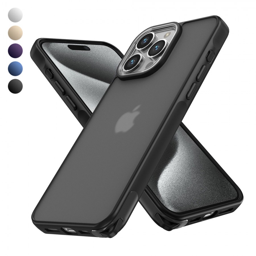 iPhone 15 Pro Kılıf Elegant Seri Silikon Kapak