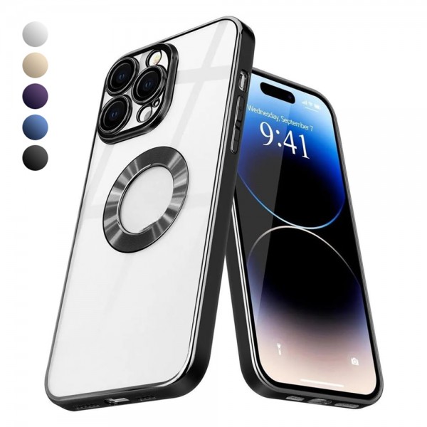 iPhone 15 Pro Max Kılıf Hole Lazer Silikon Kapak