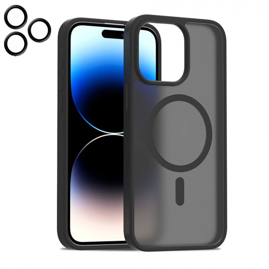 iPhone 15 Pro Max Kılıf Jota Lensli Magsafe Kapak iPhone 15 Pro Max Kılıf Jota Lensli Magsafe Kapak