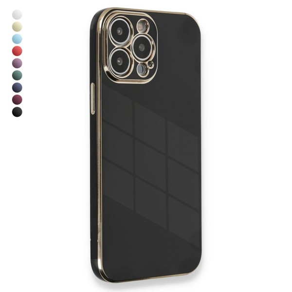 iPhone 15 Pro Max Kılıf Luxury Seri Kamera Korumalı Silikon Ka…