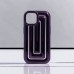 iPhone 15 Rudra Seri Labirent Desen 3D Metalik Silikon Kapak