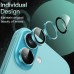 iPhone 16 / iPhone 16 Plus Raze Metal Kamera Lens Koruyucu
