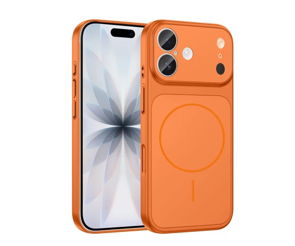 iPhone 16 Kılıf (17 Pro Max Görünümlü) Magsafe Özellikli AG Gla&hellip;