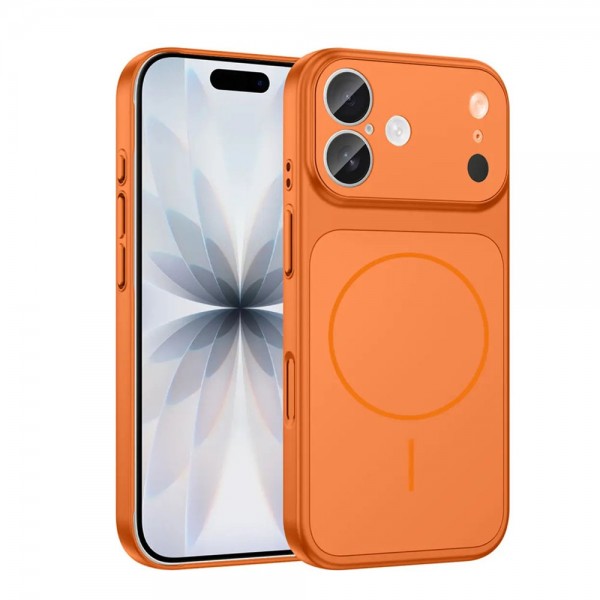 iPhone 16 Kılıf (17 Pro Max Görünümlü) Magsafe Özellikli AG Glass �&hellip;