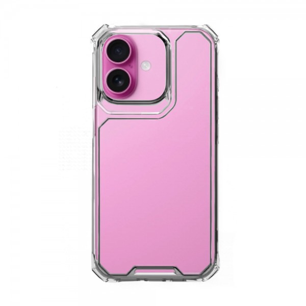 iPhone 16 Plus Kılıf Lux Sararmaz Silikon Şeffaf Kapak…