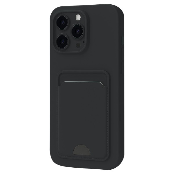 iPhone 16 Pro Cardy Soft Kartlık Cepli Silikon Kapak… iPhone 16 Pro Cardy Soft Kartlık Cepli Silikon Kapak…