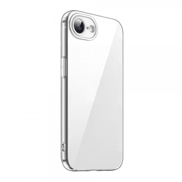 iPhone 16e Kılıf Kamera Korumalı Silikon Şeffaf Arka Kapak…