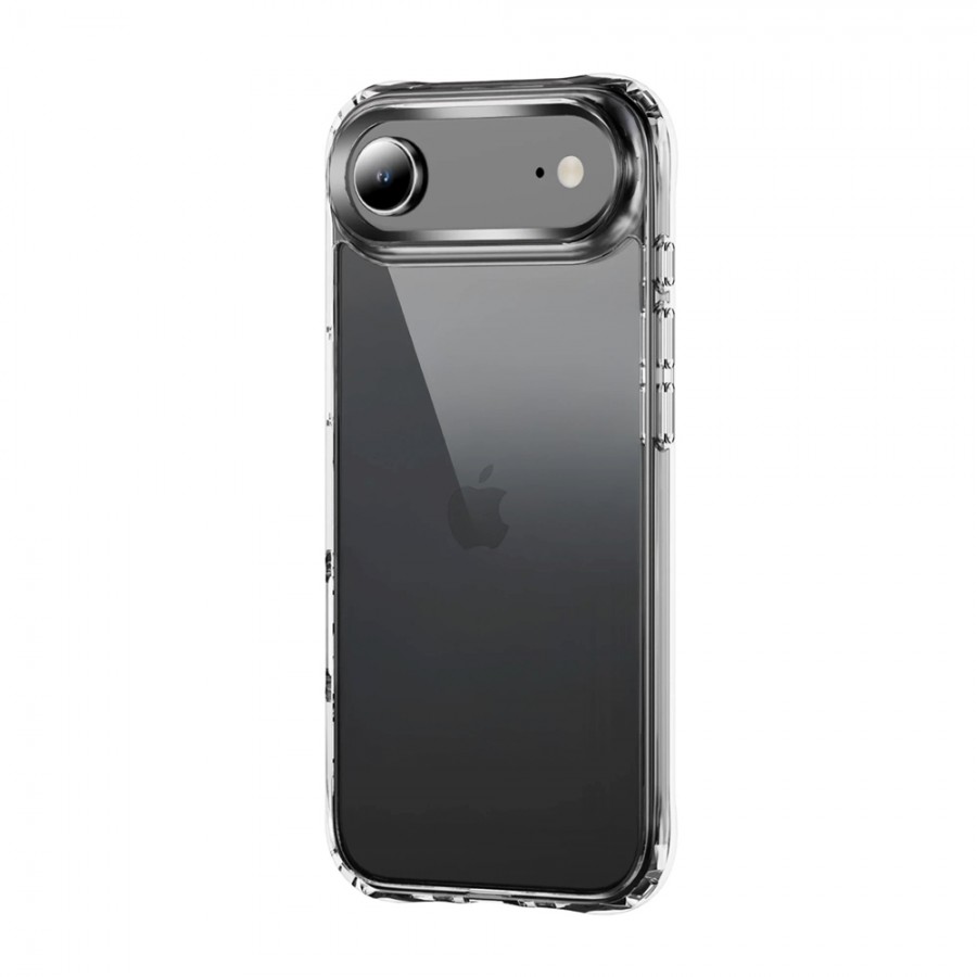 iPhone 17 Air Kılıf Kamera Korumalı Silikon Şeffaf Arka Kapak