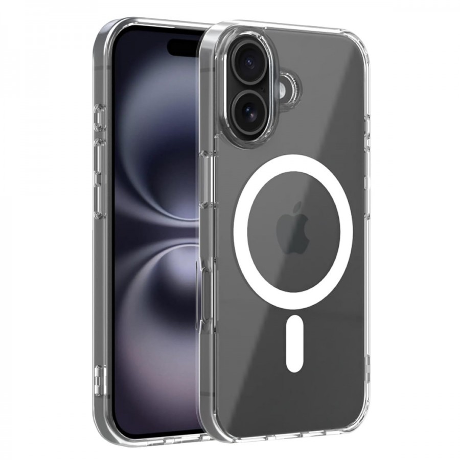 iPhone 17 Kılıf Combo Seri Magsafe Özellikli Sararmaz Sert Şeffaf Kapak iPhone 17 Kılıf Combo Seri Magsafe Özellikli Sararmaz Sert Şeffaf Kapak