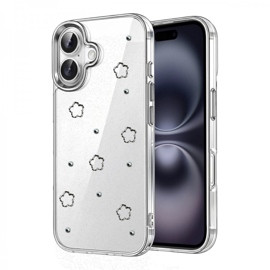 iPhone 17 Kılıf Fiyonk Desenli Şeffaf Kapak iPhone 17 Kılıf Fiyonk Desenli Şeffaf Kapak