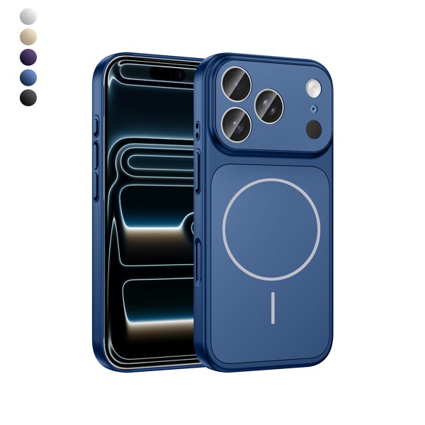 iPhone 17 Pro Kılıf (17 Pro Max Görünümlü) Magsafe Özellikli AG Gla…