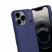 iPhone 17 Pro Kılıf Focus Deri Desen Silikon Arka Kapak