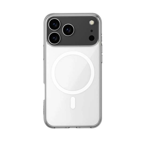 iPhone 17 Pro Kılıf Magsafe Özellikli Şeffaf Silikon Kapak…