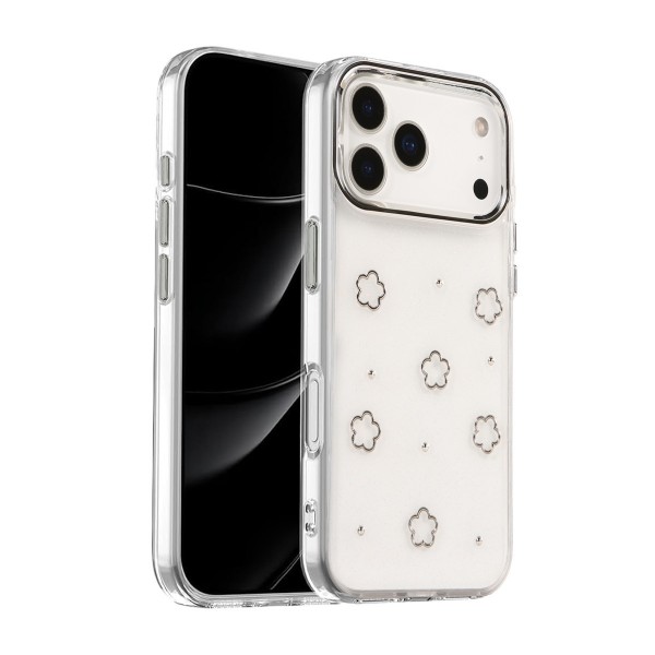 iPhone 17 Pro Max Kılıf Fiyonk Desenli Şeffaf Kapak&hellip;