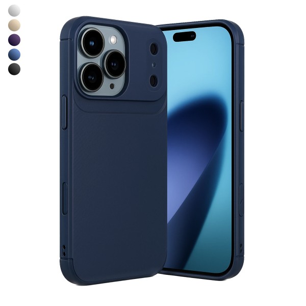 iPhone 17 Pro Max Kılıf Focus Carbon Silikon Kapak…