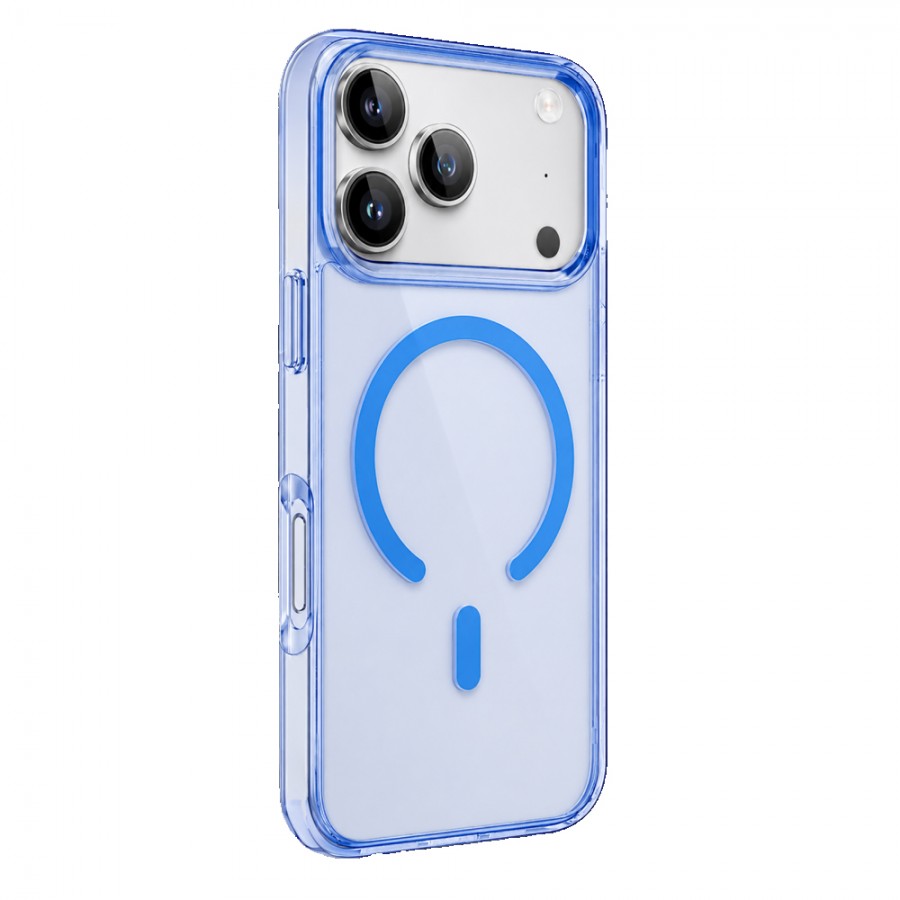 iPhone 18 Pro Kılıf PC Real Seri Magsafe Uyumlu Sert Şeffaf Kapak