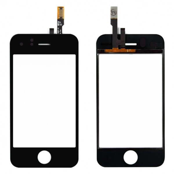 iPhone 3G Dokunmatik Ön Cam Orj - Siyah