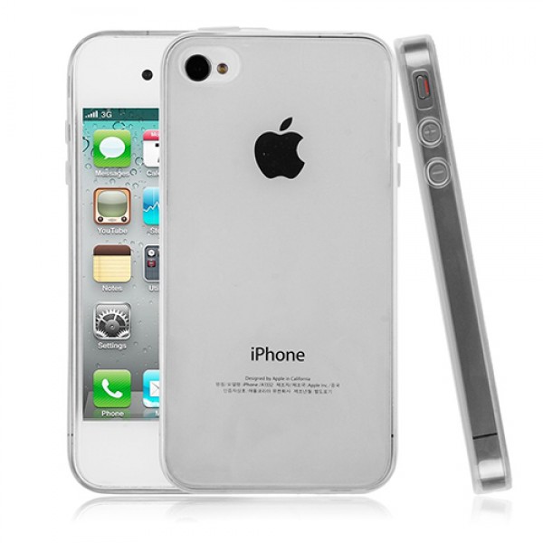 iPhone 4/4s Kılıf Soft Silikon Şeffaf Arka Kapak… iPhone 4/4s Kılıf Soft Silikon Şeffaf Arka Kapak…