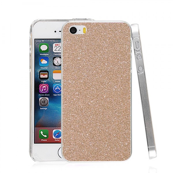 iPhone 4/4S Simli Arka Kapak Gold…